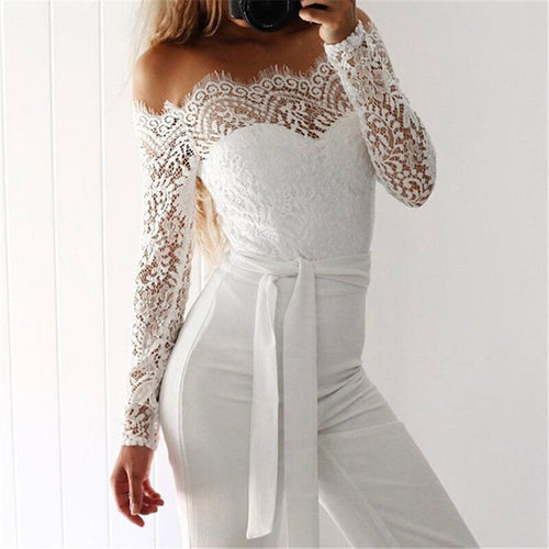 Damen Spitzen-Overall für den Sommer