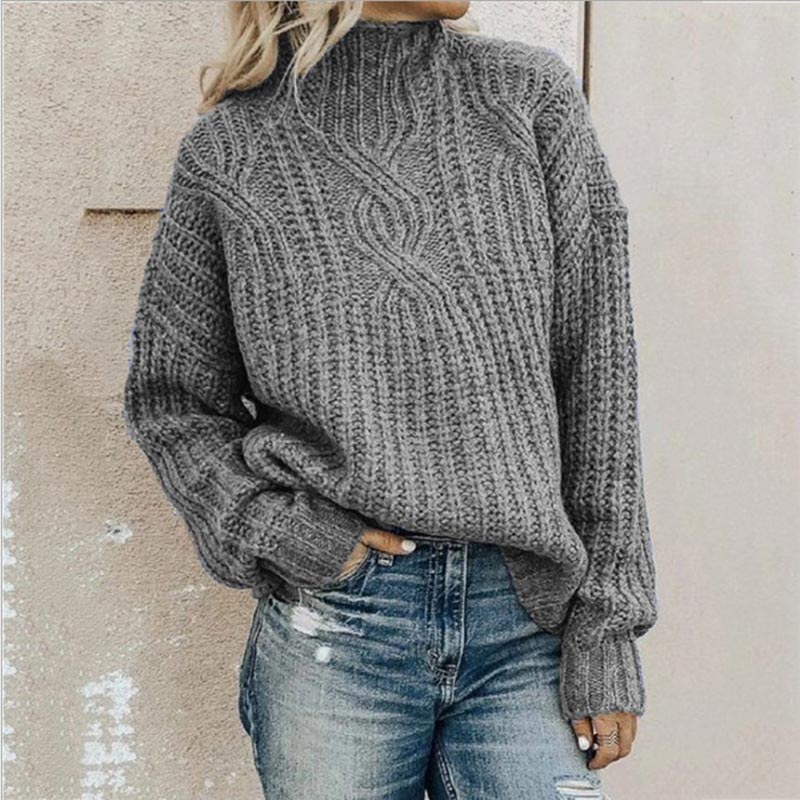 W&W Mode Übergröße Rollkragenpullover