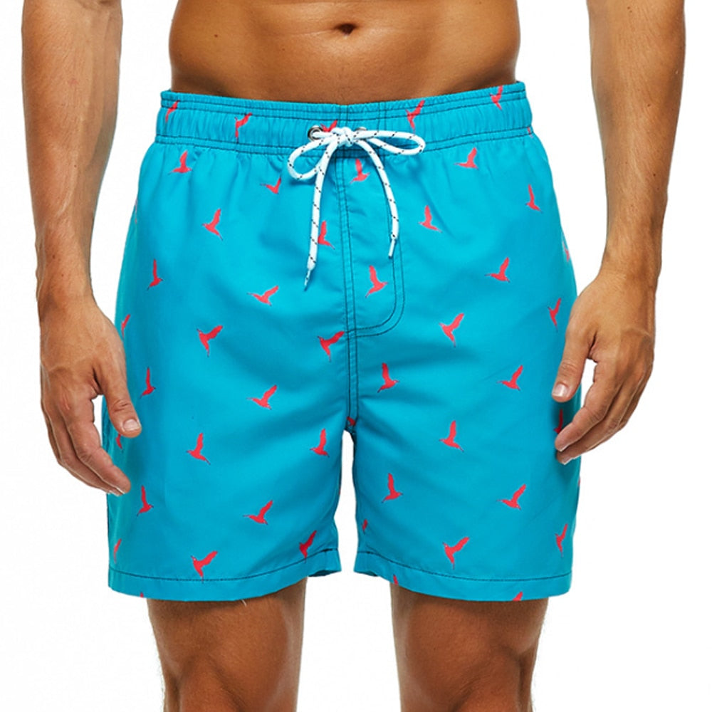 Herren Badehose mit auffälligem Muster