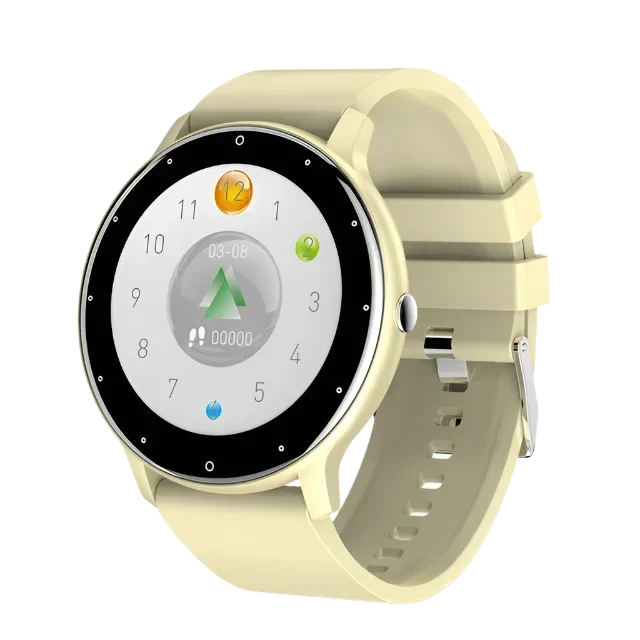 Unisex Smartwatch mit Fitness-Tracker und Herzfrequenzmessung