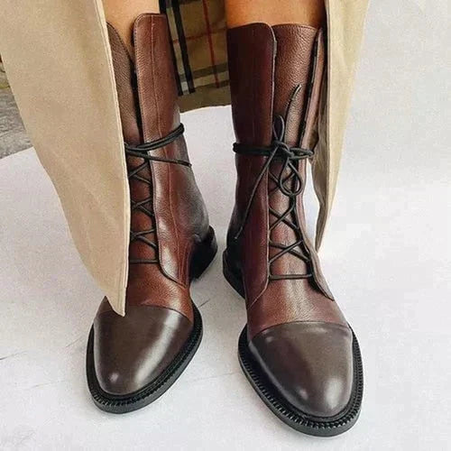 W&W Mode | stiefel im retrostil mit absatz
