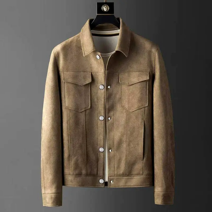 W&W Mode | Wildleder Jeansjacke, Stylisch & Zeitlos
