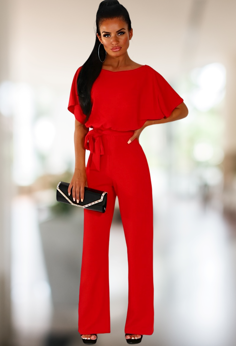 W&W Mode | Elegante Overall mit Ärmeln | Stilvoll und Bequem