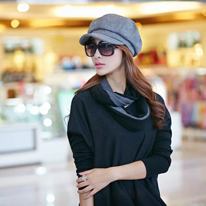 W&W Mode | Elegante Damen Newsboy Cap Für Jede Saison