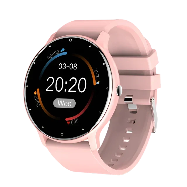 Unisex Smartwatch mit Fitness-Tracker und Herzfrequenzmessung