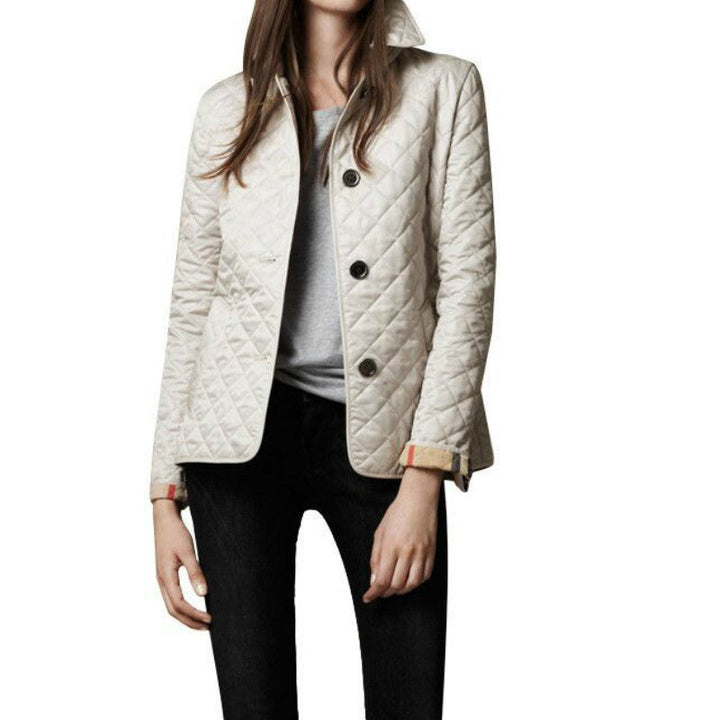 W&W Mode - Die elegante schlanke Seiden-Baumwoll-Jacke