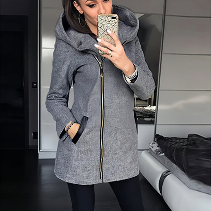Modische und minimalistische jacke