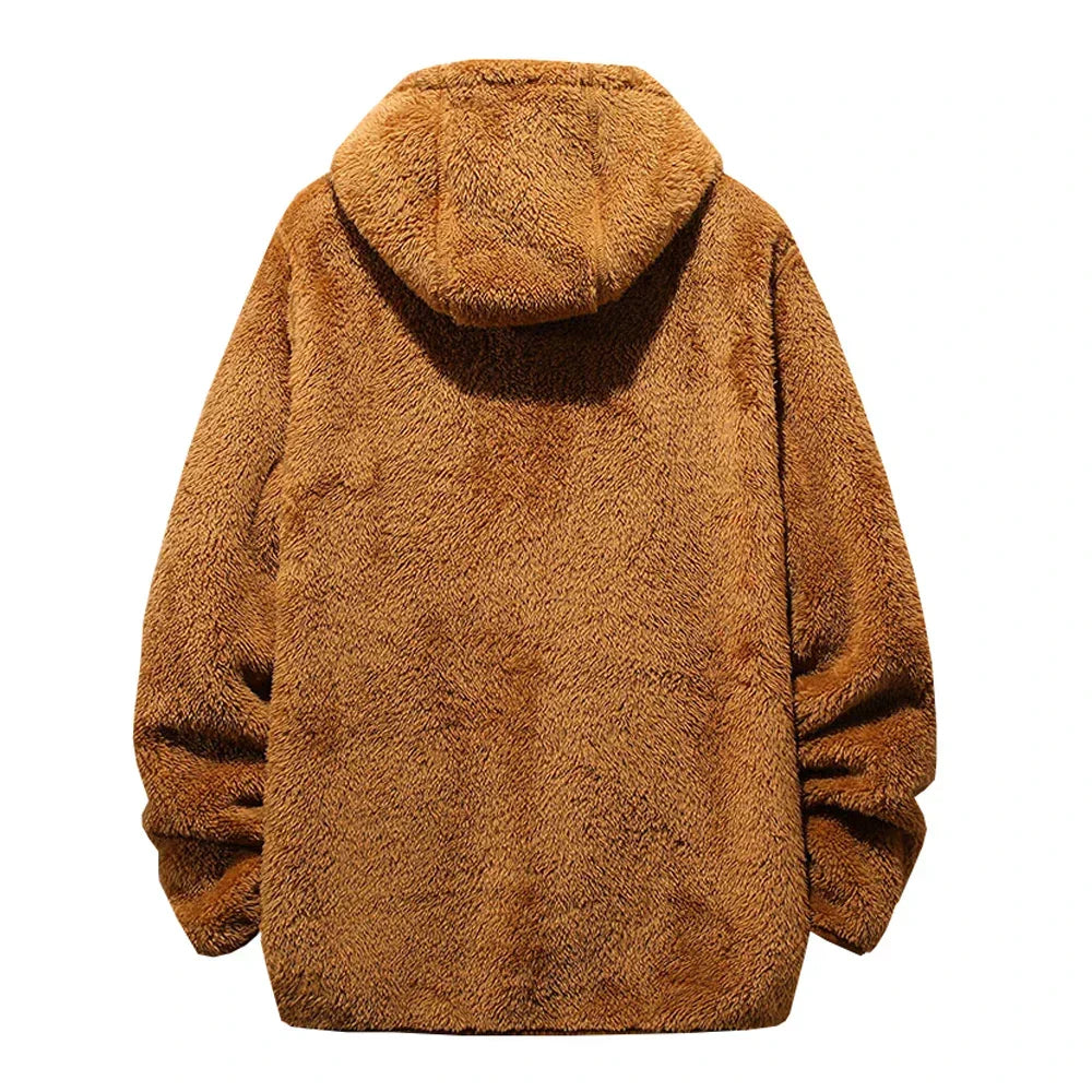 W&W Mode | Teddy Kapuzenjacke für Männer