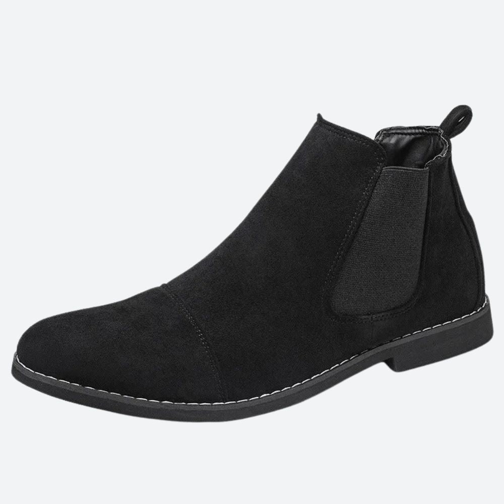 W&W Mode | Klassische Wildleder Chelsea Boots Für Herren