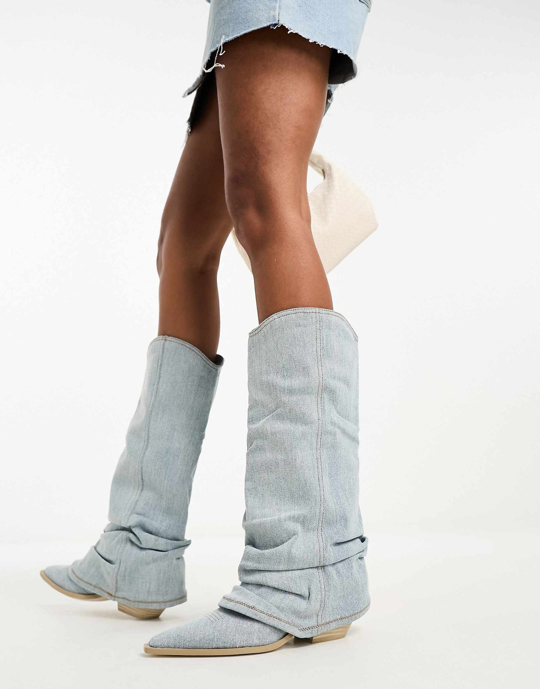 W&W Mode | Denim-Modestiefel Für Frauen