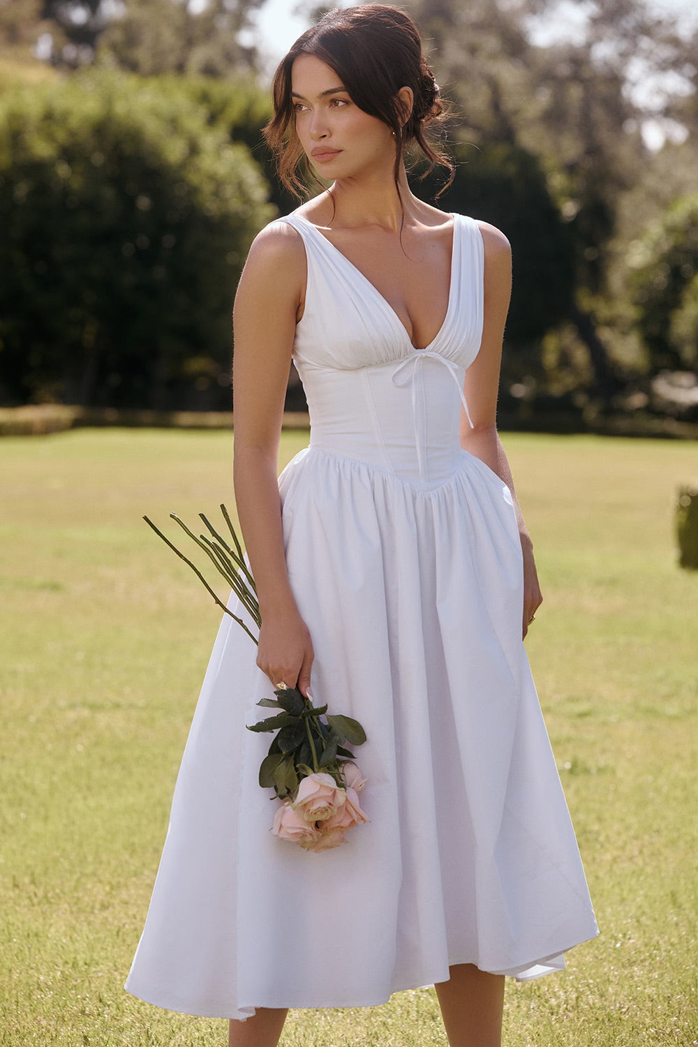 W&W Mode | Abendkleid mit klassischer Silhouette Für Frauen