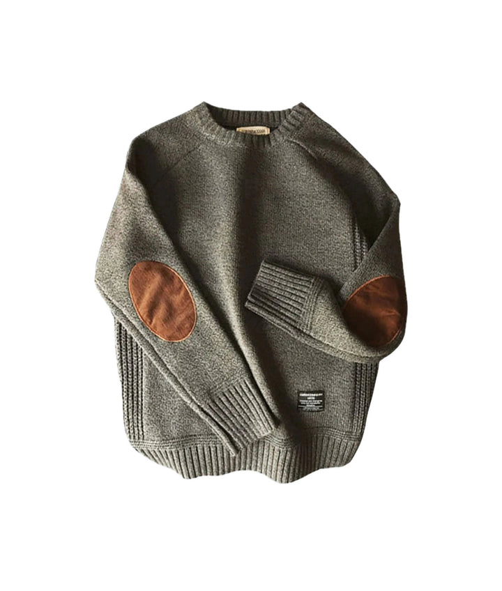 W&W Mode | Pullover mit zeitlosem Ellbogenpatch