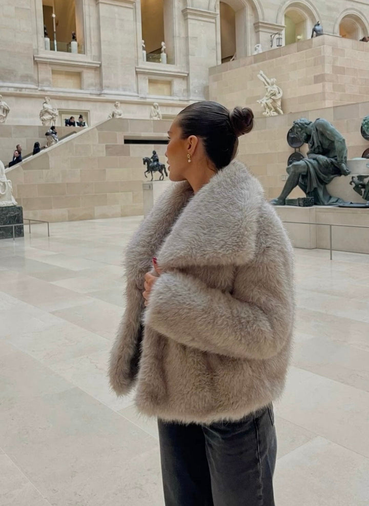 W&W Mode | Flauschige Pelzjacke Für Winter