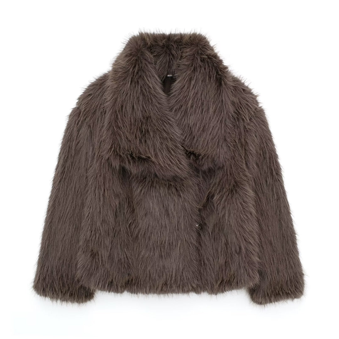 W&W Mode | Flauschige Pelzjacke Für Winter