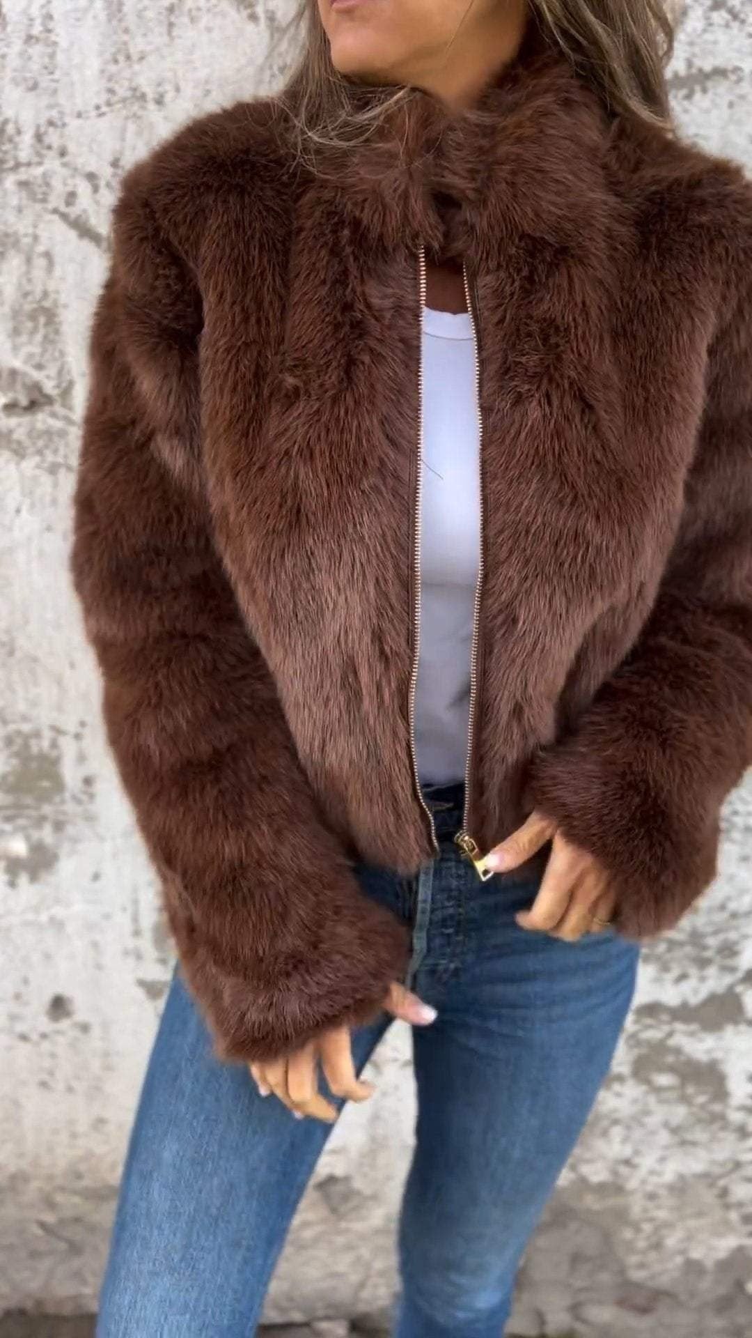 W&W Mode | Luxus Pelzjacke für Damen