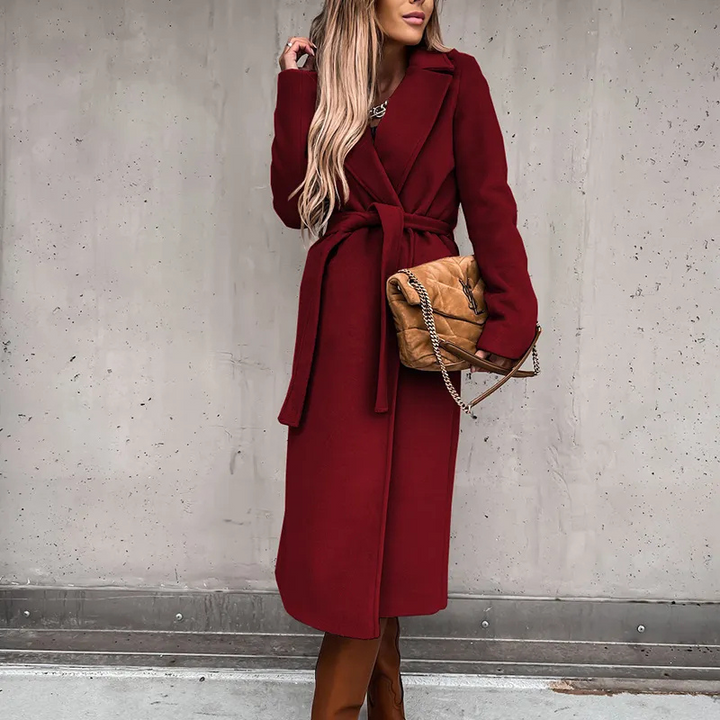 W&W Mode Mantel | Eleganter langer Mantel für Frauen