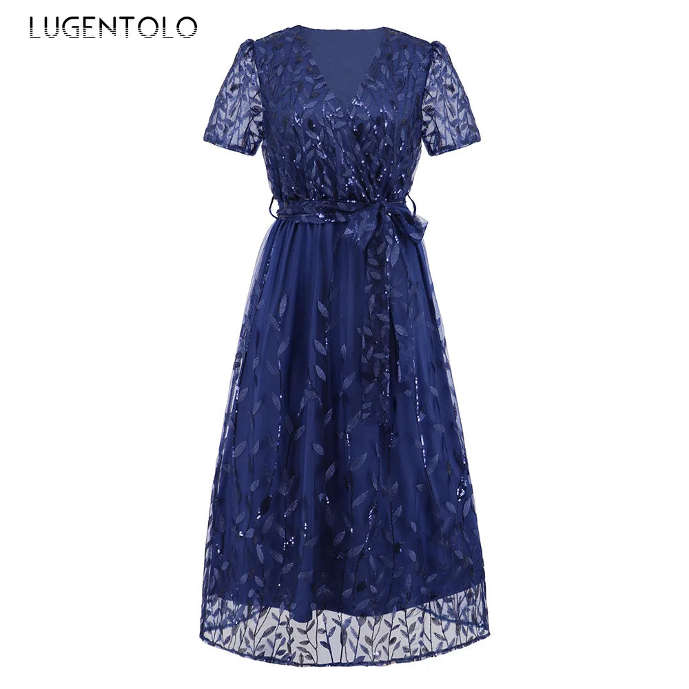 W&W Mode - Midikleid mit Pailletten