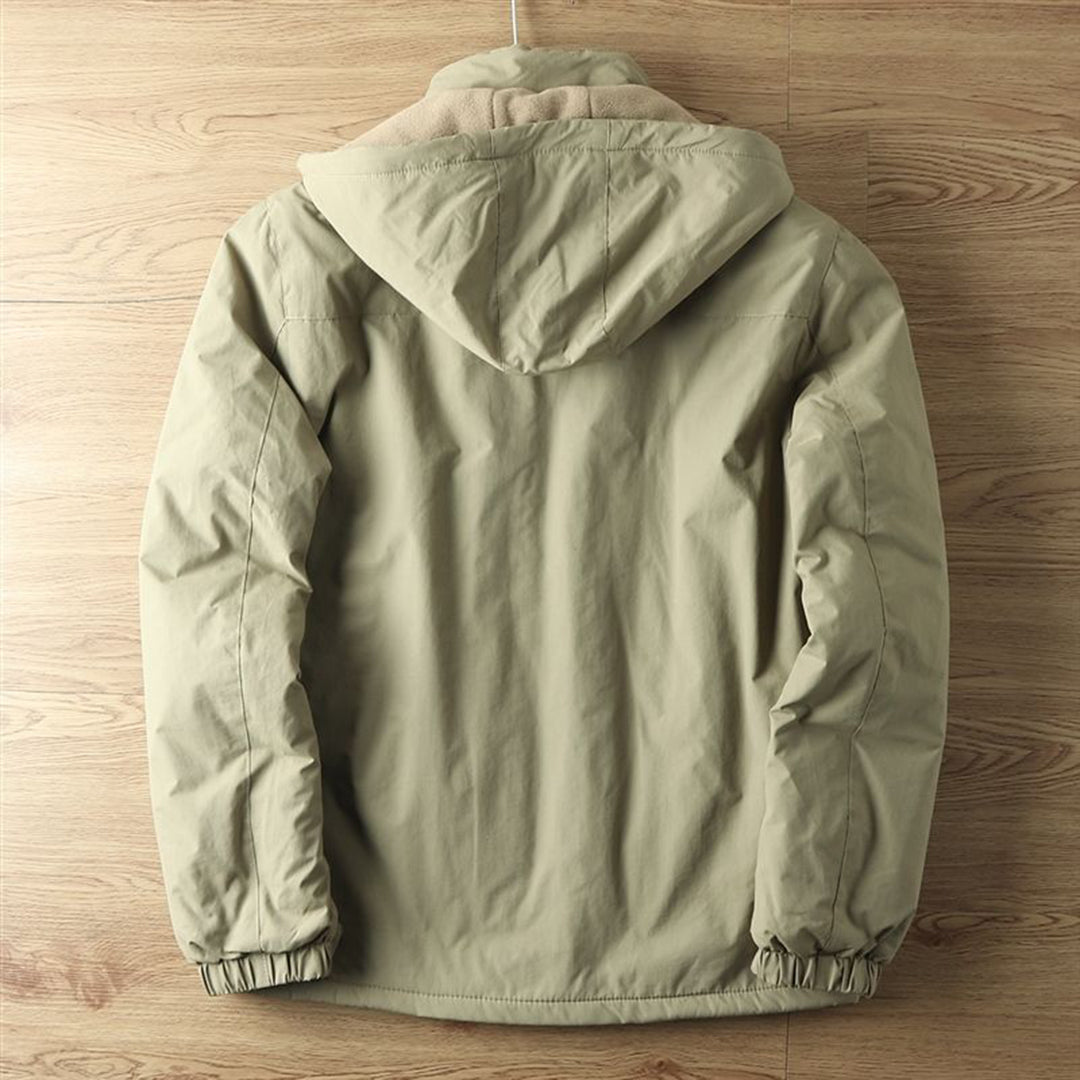 W&W Mode - Windbreaker Fleece Wasserdichte Jacke