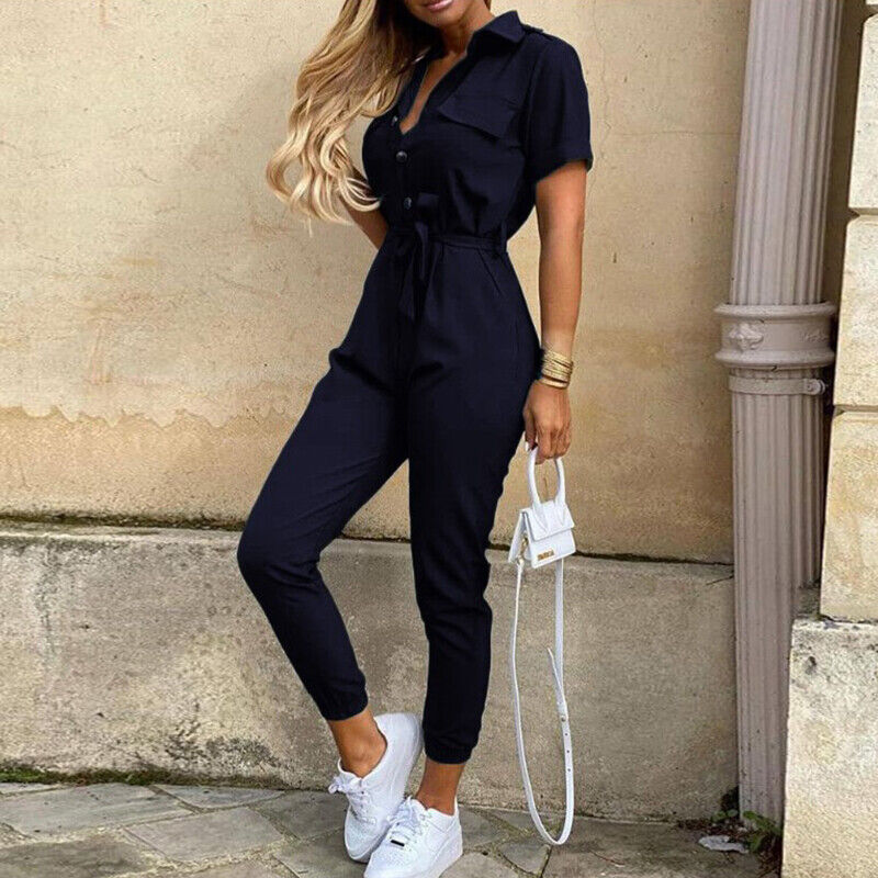 W&W Mode | Jumpsuit mit Frisur Upgrade deine Sommergarderobe mit unserem stylischen Jumpsuit mit Frisur