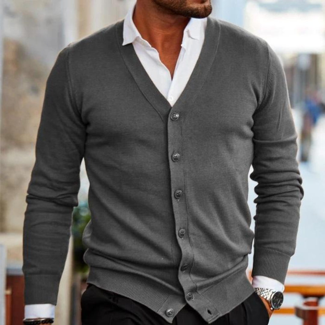 W&W Mode | Strickcardigan aus Baumwolle - Elegant & Klassisch