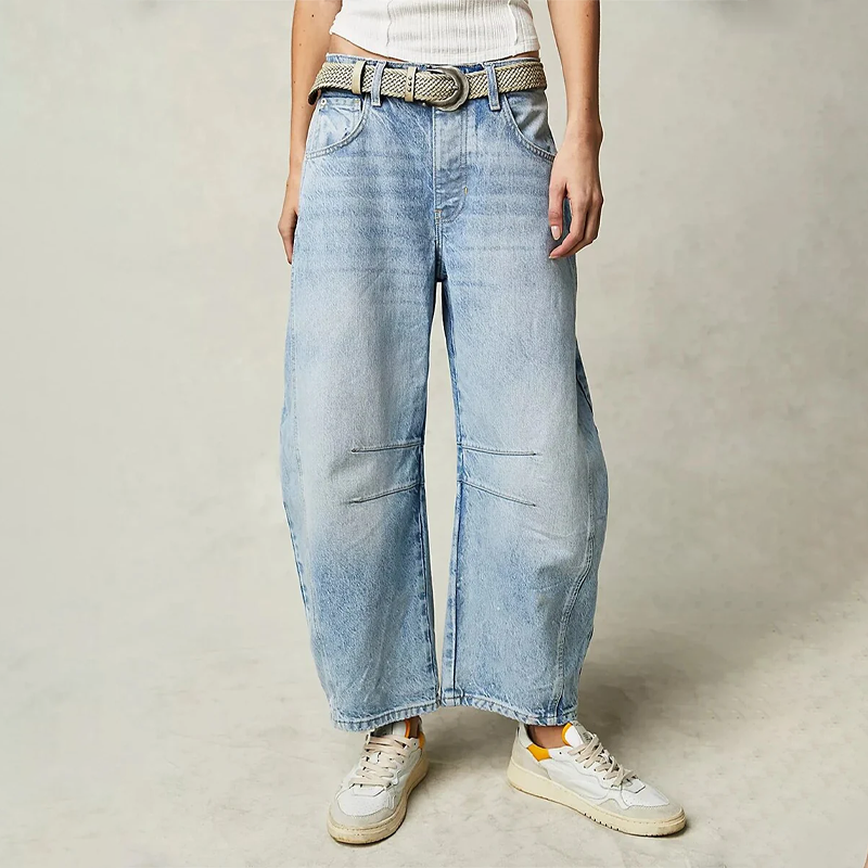 Alicia - Komfort-Jeans mit weitem Bein
