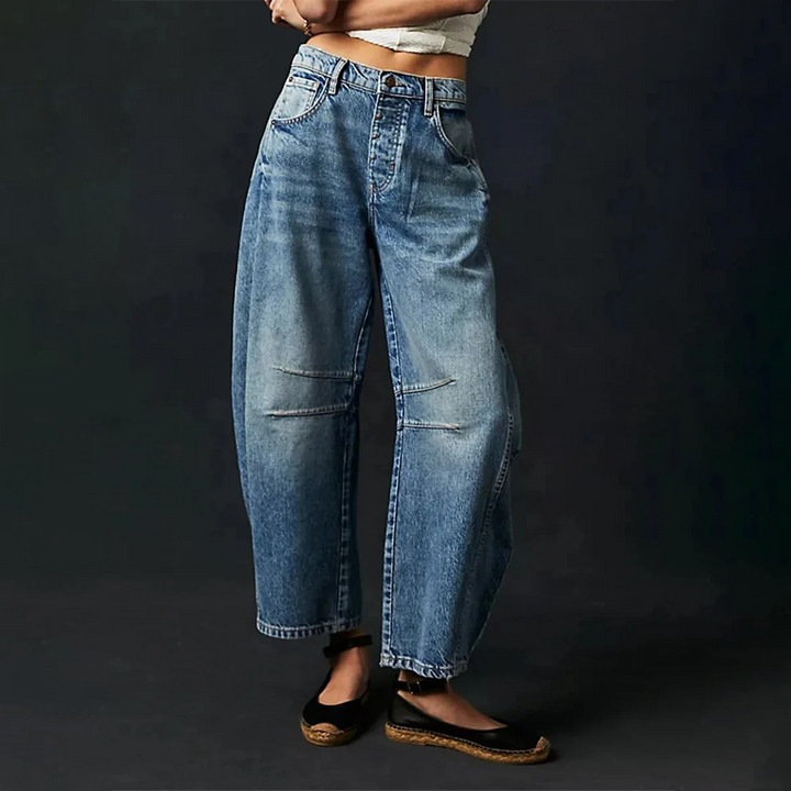 Alicia - Komfort-Jeans mit weitem Bein