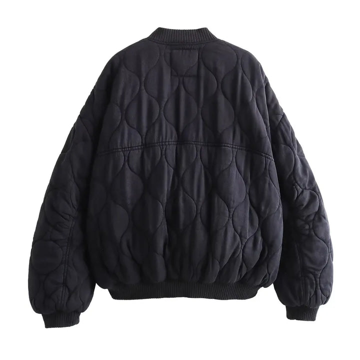 – Baumwolljacke mit Rundhalsausschnitt