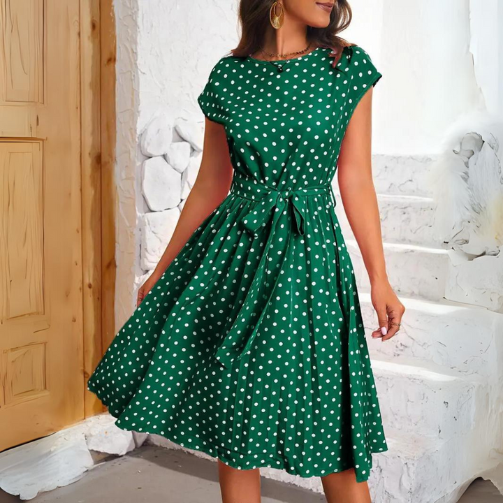 W&W Mode | Elegantes Punktekleid