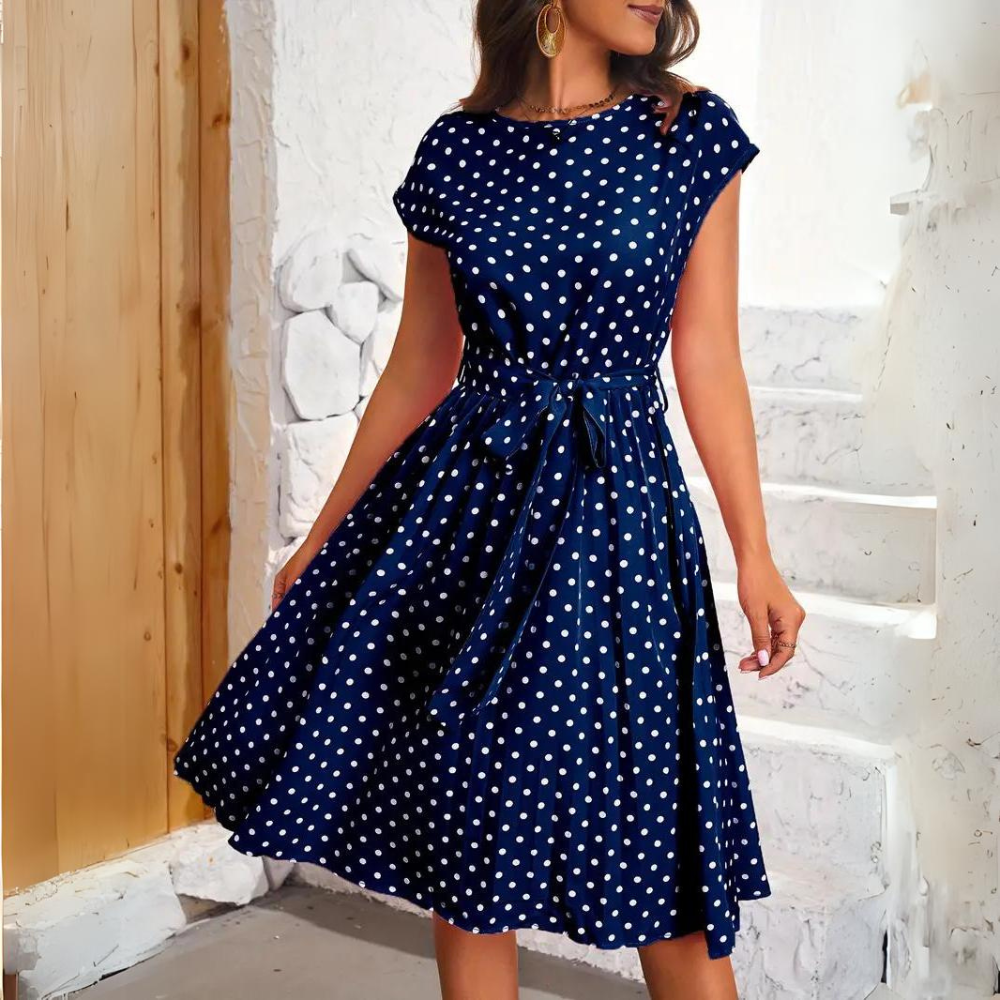 W&W Mode | Elegantes Punktekleid