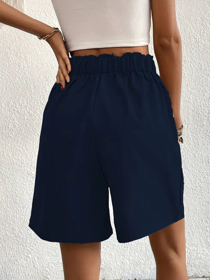 W&W Mode | Shorts, schräge Taschen, hohe Taille, Damenshorts, Sommerkleidung