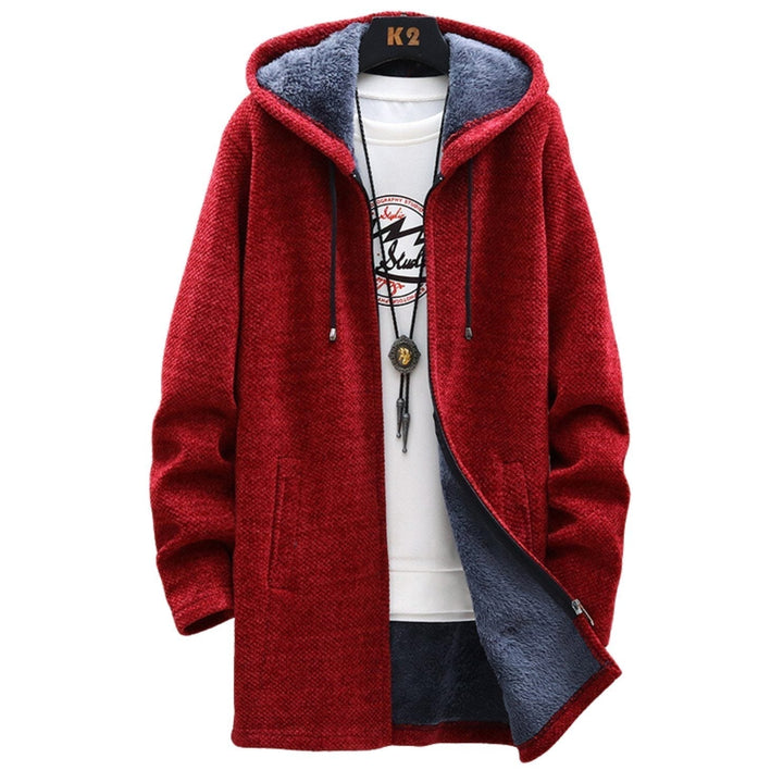W&W Mode | Fleecejacke mit Kapuze - warme Damenjacke mit Reißverschluss und weichem Futter