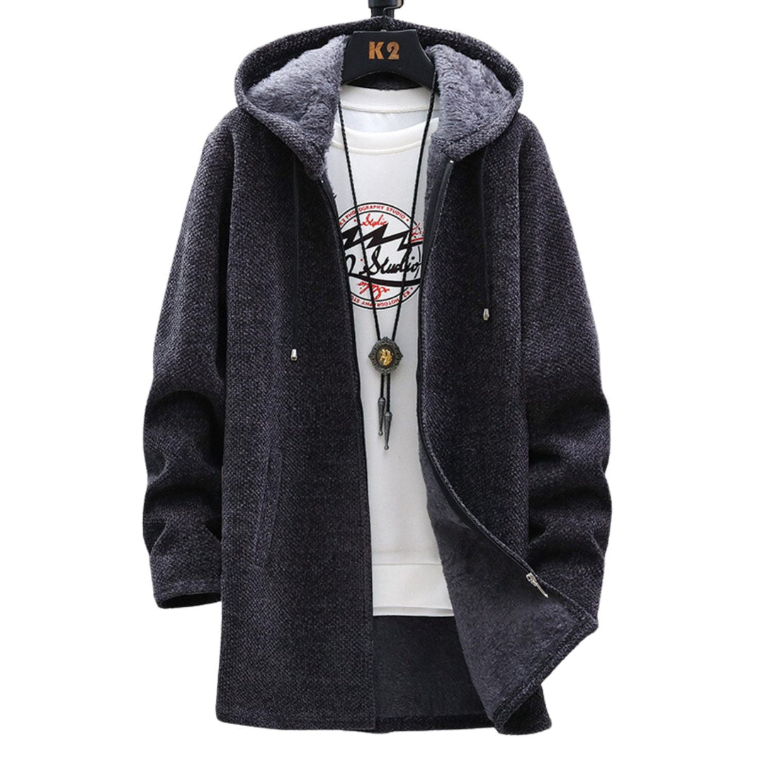 W&W Mode | Fleecejacke mit Kapuze - warme Damenjacke mit Reißverschluss und weichem Futter