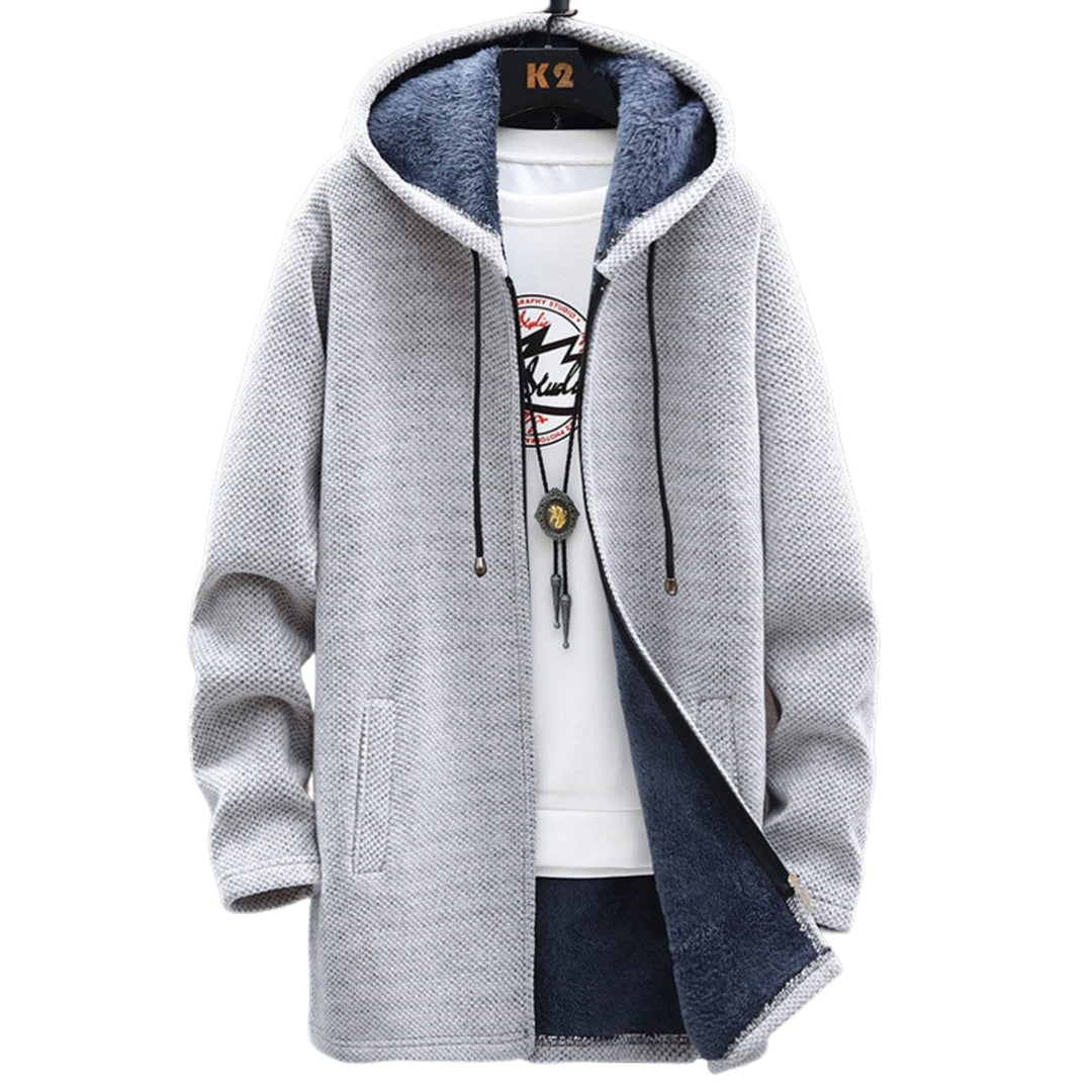 W&W Mode | Fleecejacke mit Kapuze - warme Damenjacke mit Reißverschluss und weichem Futter