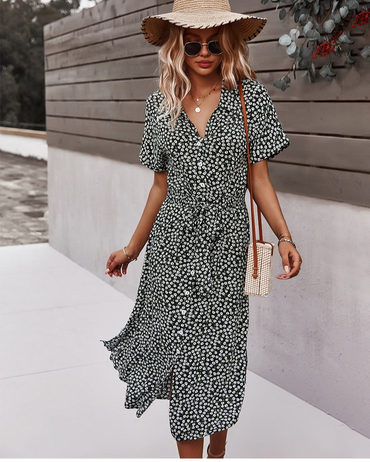 W&W Mode | Sommerkleid Midi Das geblümte Kleid ist ein Must-Have für diesen Sommer