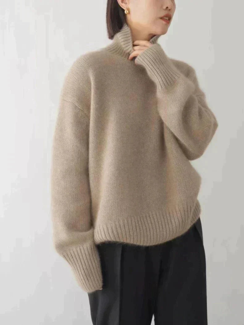 W&W Mode | Kaschmir Rollkragenpullover Damen