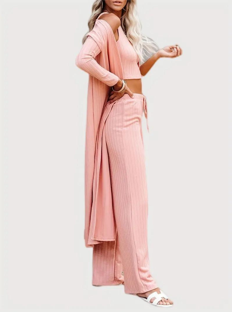 W&W Mode | 3-teiliges Loungewear-Set für Damen