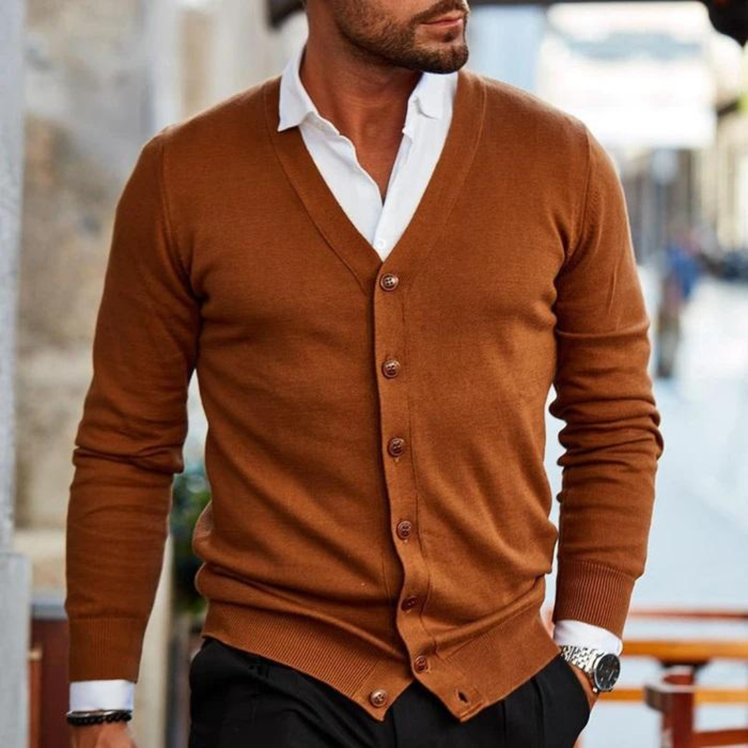 W&W Mode | Strickcardigan aus Baumwolle - Elegant & Klassisch