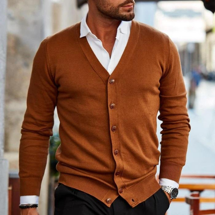 W&W Mode | Strickcardigan aus Baumwolle - Elegant & Klassisch