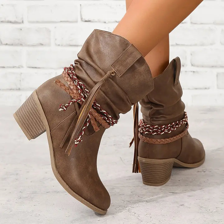 W&W Mode | Western-Stiefel mit Cowboy-Optik