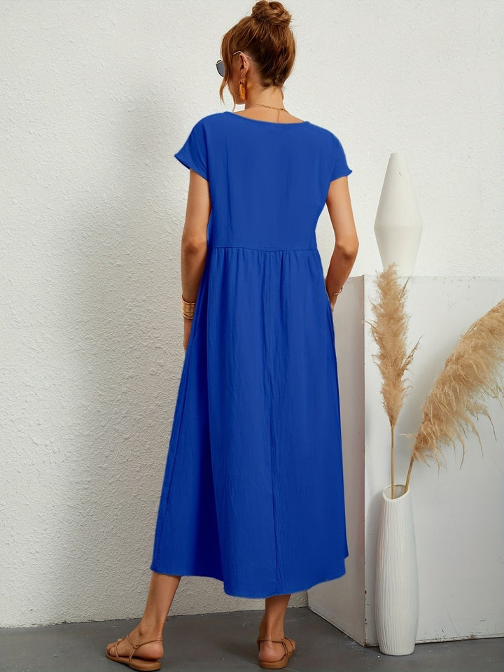 Camille | Kleid mit Rundhalsausschnitt