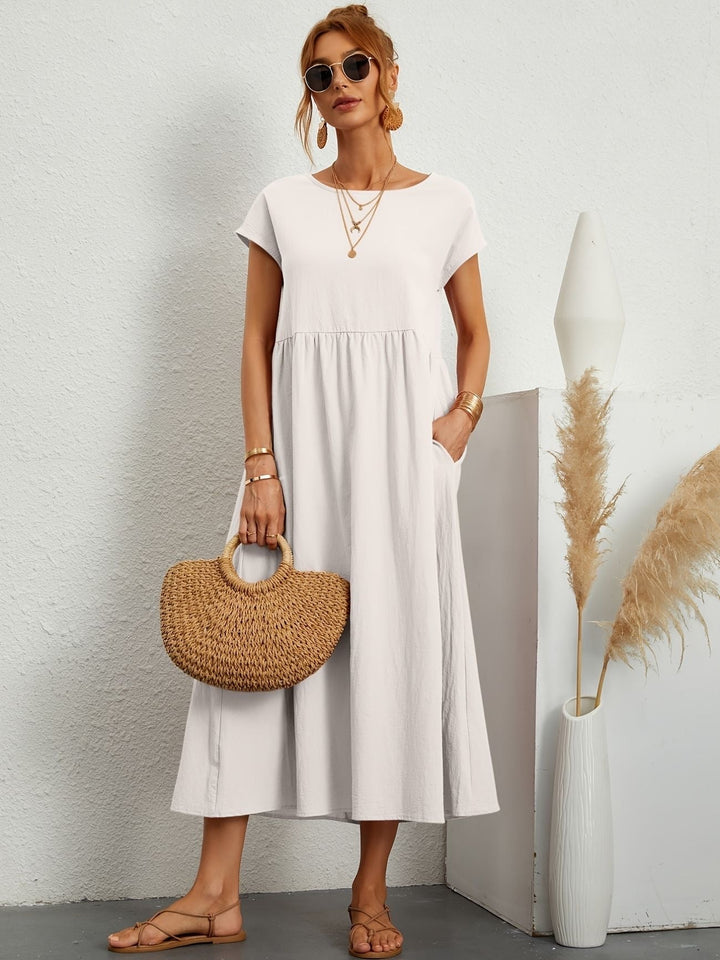 Camille | Kleid mit Rundhalsausschnitt