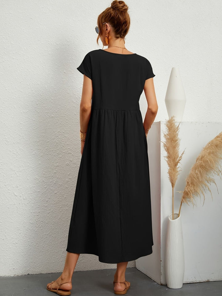 Camille | Kleid mit Rundhalsausschnitt