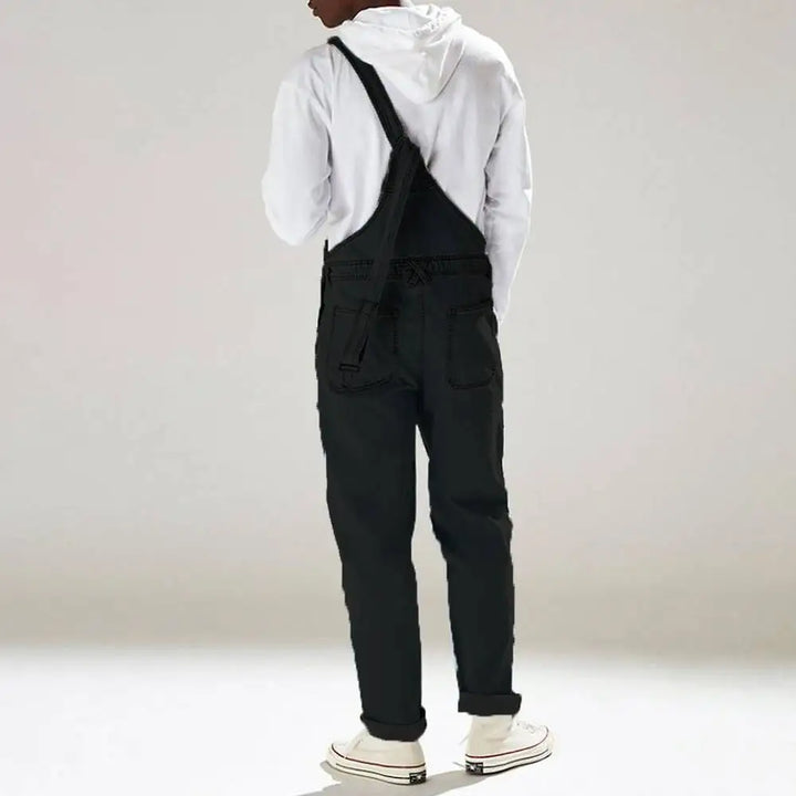 W&W Mode | Lässige Jumpsuits aus Denim mit Verstellbaren Trägern und Taschen