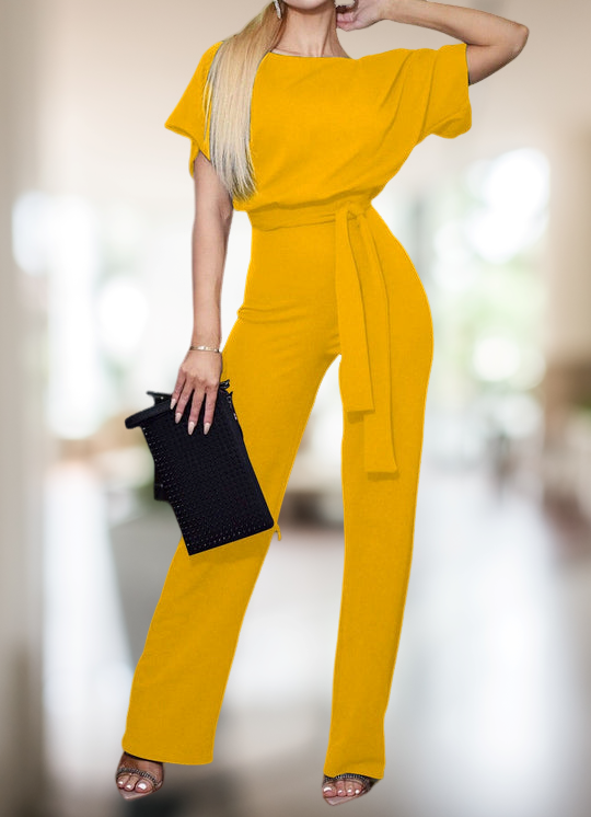 W&W Mode | Elegante Overall mit Ärmeln | Stilvoll und Bequem