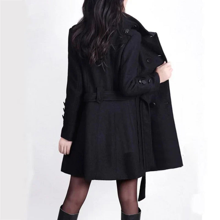 W&W Mode | Mantel Mit Gürtel Für Herbst Winter Wärme Für Frauen