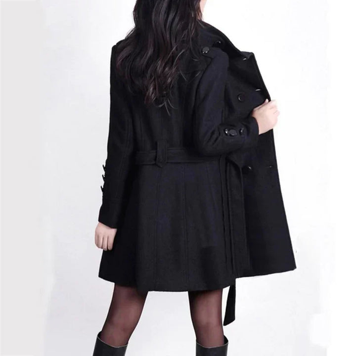 W&W Mode - Eleganter Winter-Langmantel für Damen