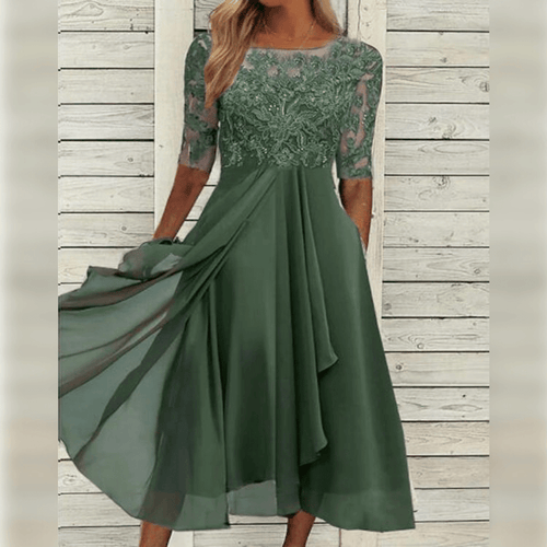 W&W Mode | Bestickte Spitzenkleid