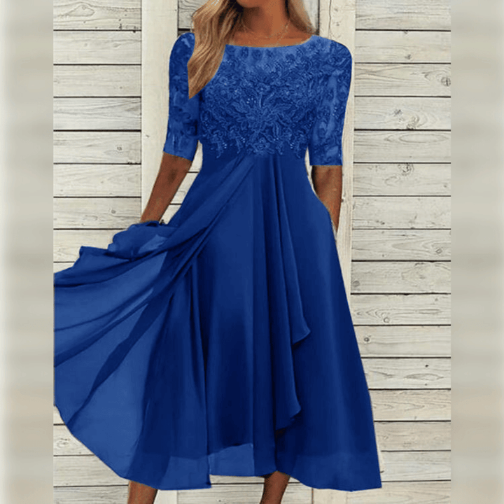 W&W Mode | Bestickte Spitzenkleid