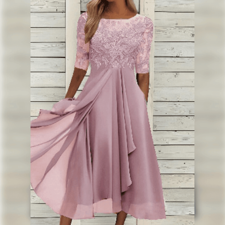 W&W Mode | Bestickte Spitzenkleid