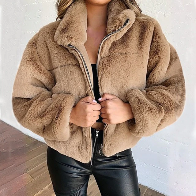 W&W Mode Plüschjacke